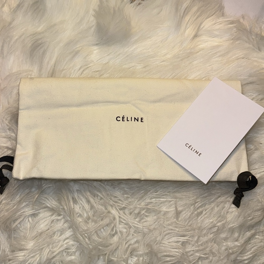 Celine Pink Drummed Leather Large Multifunction Flap Wallet NWT - Picture 16 of 17